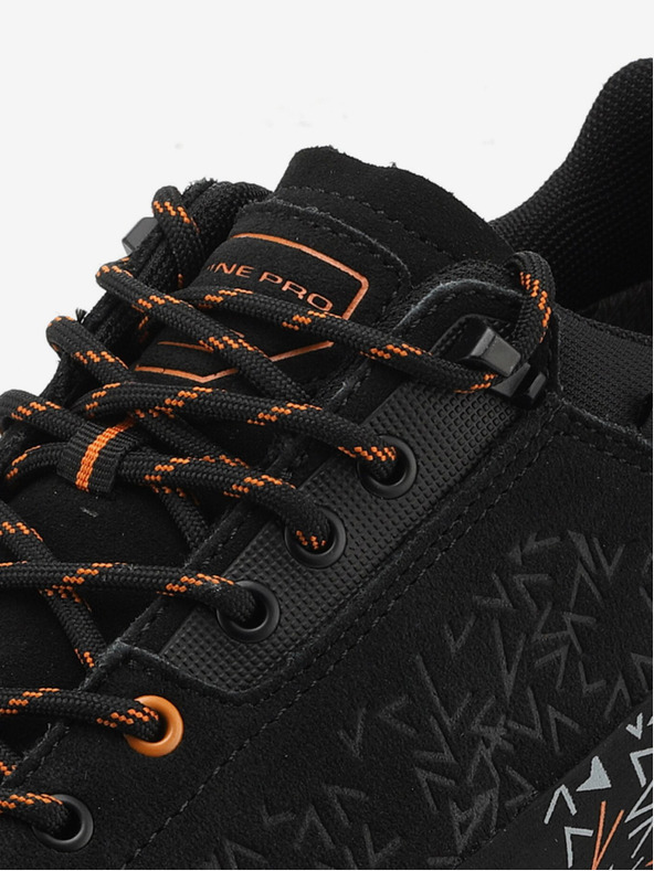 ALPINE PRO Outdoorová obuv s membránou ptx ALPINE PRO WASDE černá