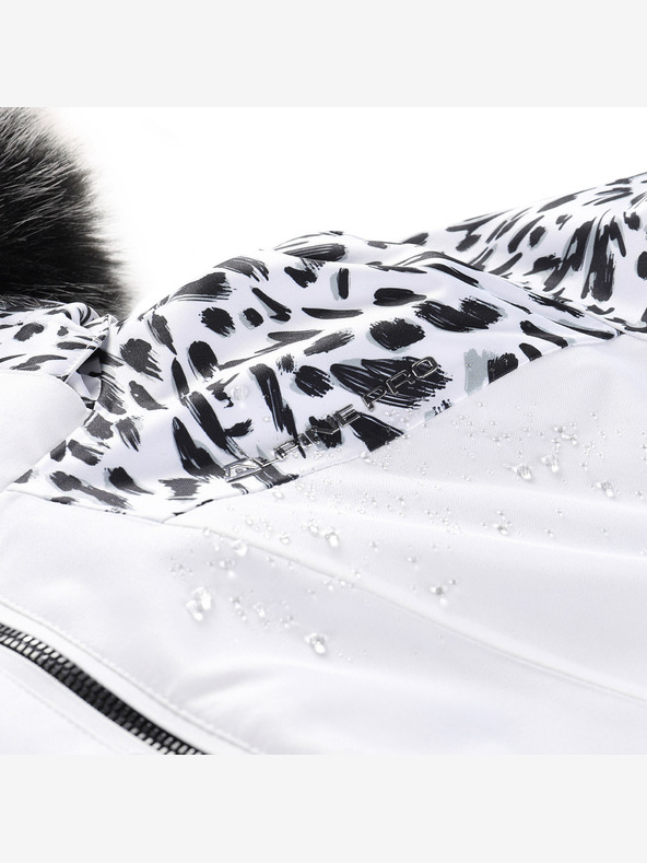 ALPINE PRO Dámská lyžařská bunda s membránou ptx ALPINE PRO OLADA white varianta pb