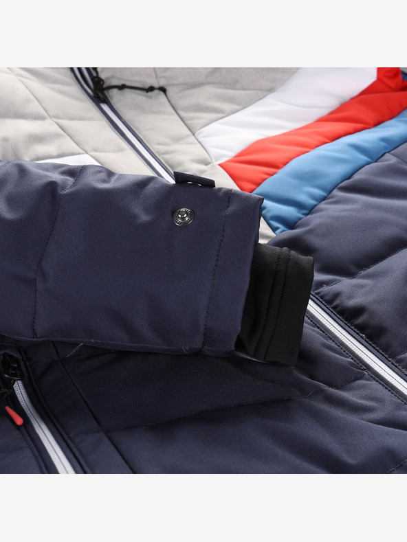 ALPINE PRO Dámská péřová lyžařská bunda s membránou ptx ALPINE PRO FEEDRA mood indigo