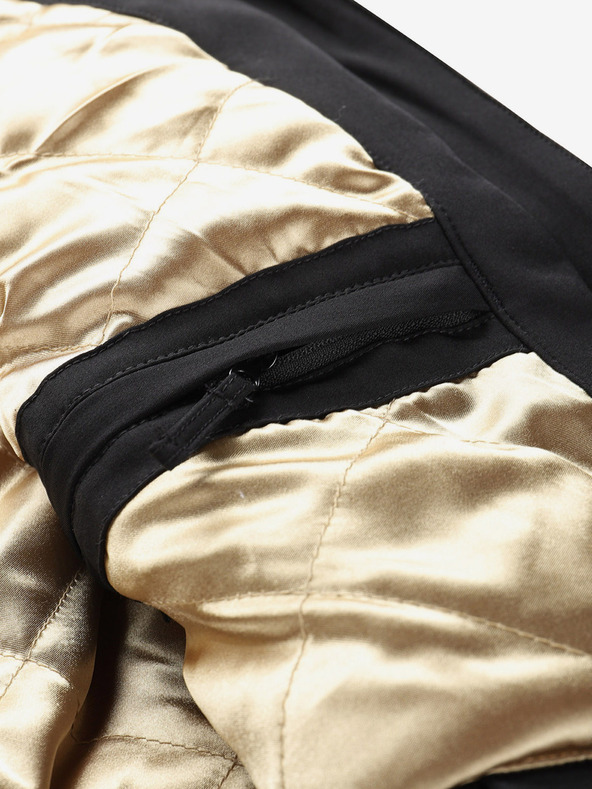 ALPINE PRO Dámská lyžařská softshellová bunda s membránou ALPINE PRO DOWELA black