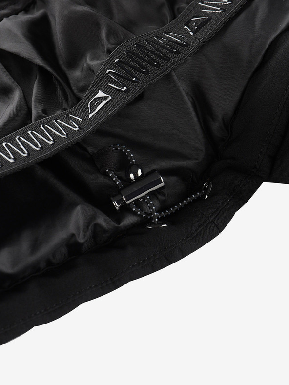 ALPINE PRO Dámská lyžařská softshellová bunda s membránou ALPINE PRO DOWELA black