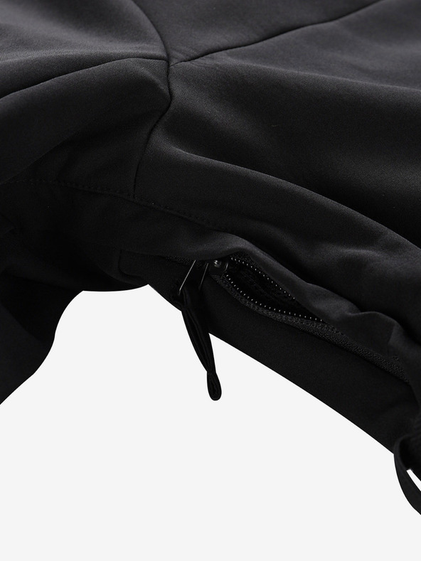 ALPINE PRO Dámská lyžařská softshellová bunda s membránou ALPINE PRO DOWELA black