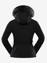 ALPINE PRO Dámská lyžařská softshellová bunda s membránou ALPINE PRO DOWELA black