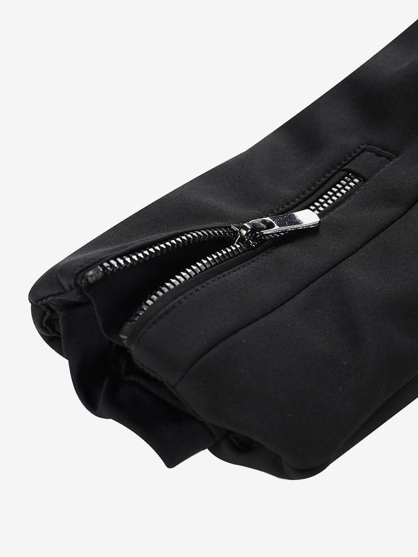 ALPINE PRO Dámská lyžařská softshellová bunda s membránou ALPINE PRO DOWELA black