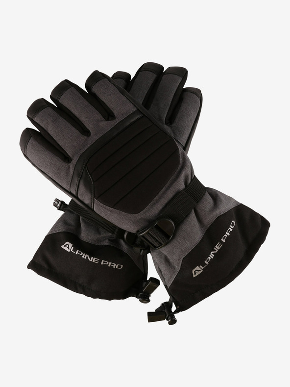 ALPINE PRO Pánské rukavice s membránou ptx ALPINE PRO DERD black