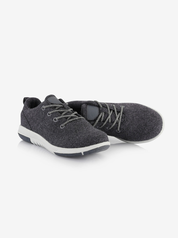 ALPINE PRO Městská obuv ALPINE PRO WOOLE dk.true gray