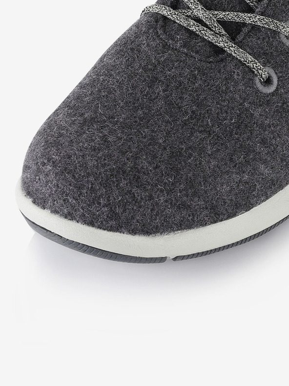 ALPINE PRO Městská obuv ALPINE PRO WOOLE dk.true gray