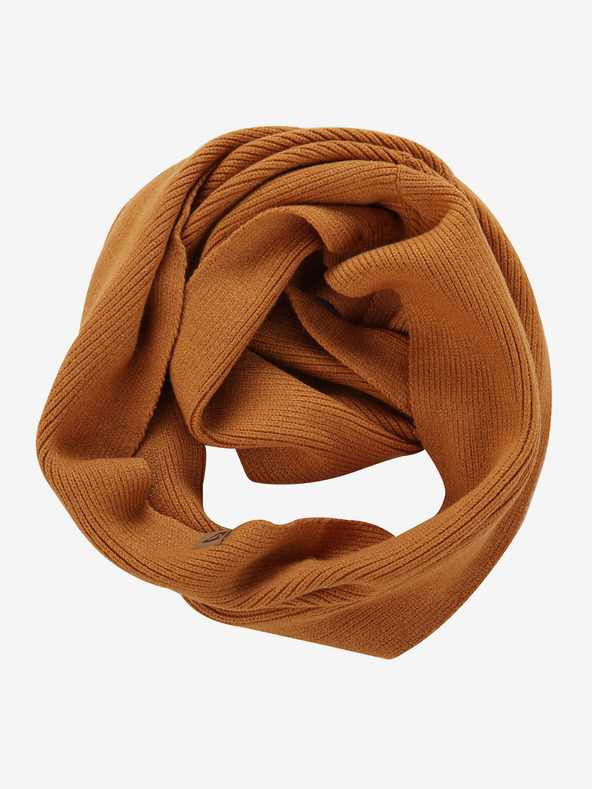 ALPINE PRO Pletená šála ALPINE PRO EUKENE 2 golden oak