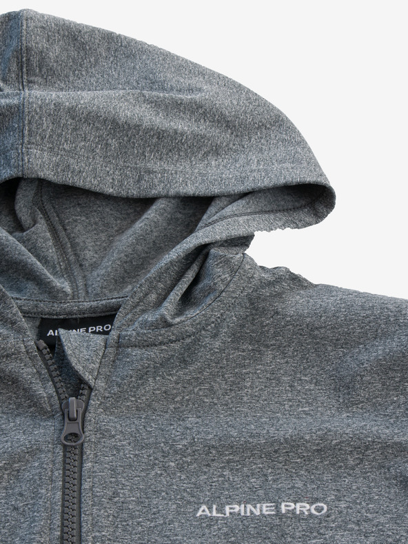 ALPINE PRO Dámská mikina ALPINE PRO e smoked pearl
