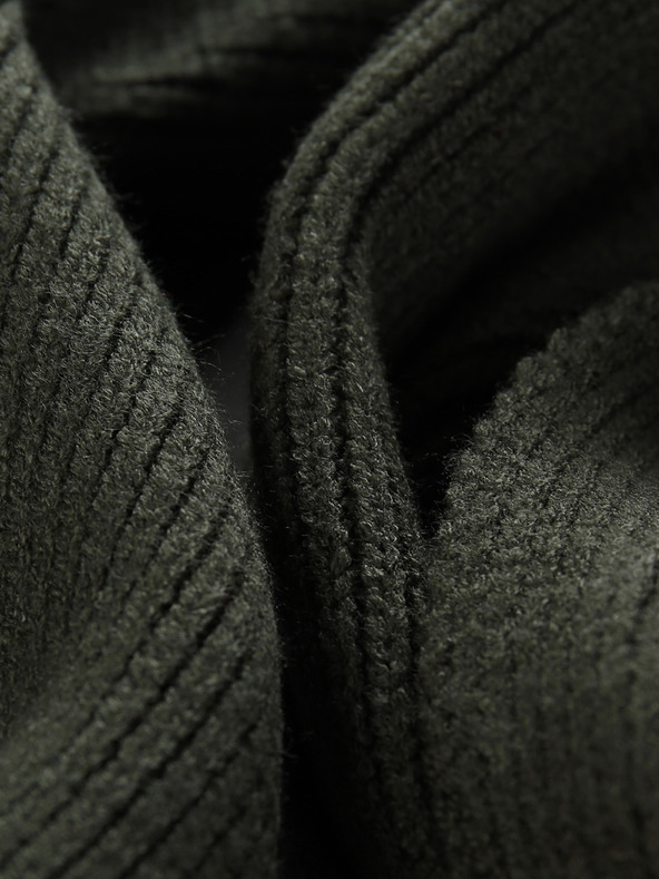 ALPINE PRO Pletená šála ALPINE PRO ESKARNE 2 petrol