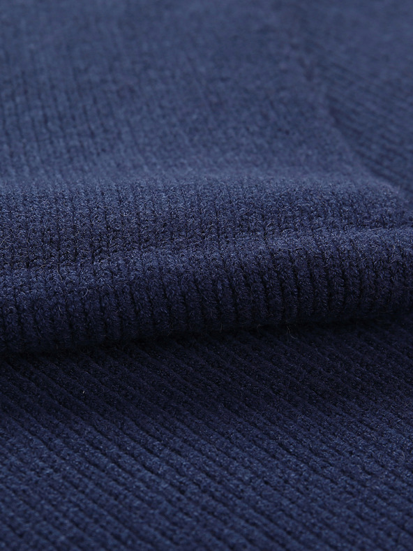 ALPINE PRO Pletená kruhová šála ALPINE PRO EUKENE mood indigo