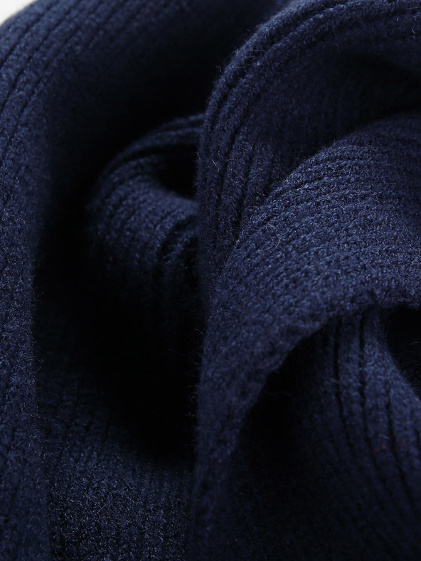 ALPINE PRO Pletená kruhová šála ALPINE PRO EUKENE mood indigo