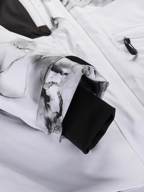 ALPINE PRO Dámská lyžařská bunda s membránou ptx ALPINE PRO UZERA white varianta pb