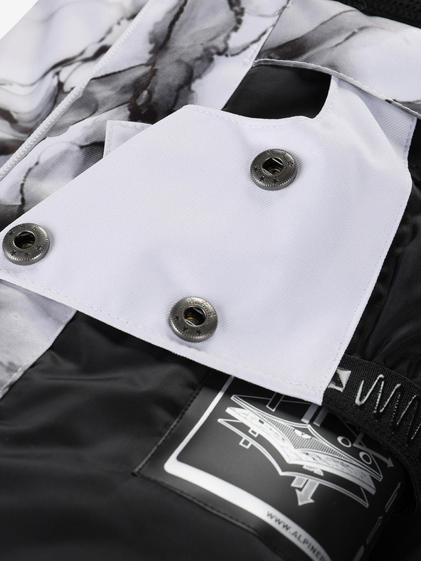 ALPINE PRO Dámská lyžařská bunda s membránou ptx ALPINE PRO UZERA white varianta pb