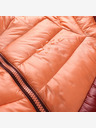 ALPINE PRO Dětská hi-therm bunda ALPINE PRO ROGO peach pink