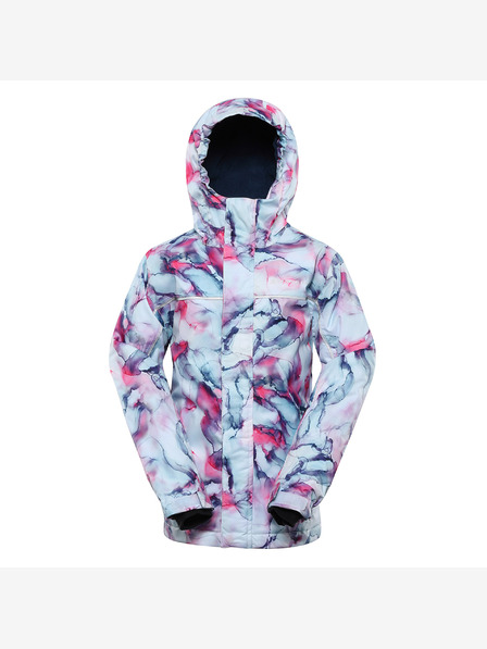 ALPINE PRO Dětská lyžařská bunda s membránou ptx ALPINE PRO EDERO aquamarine varianta pb