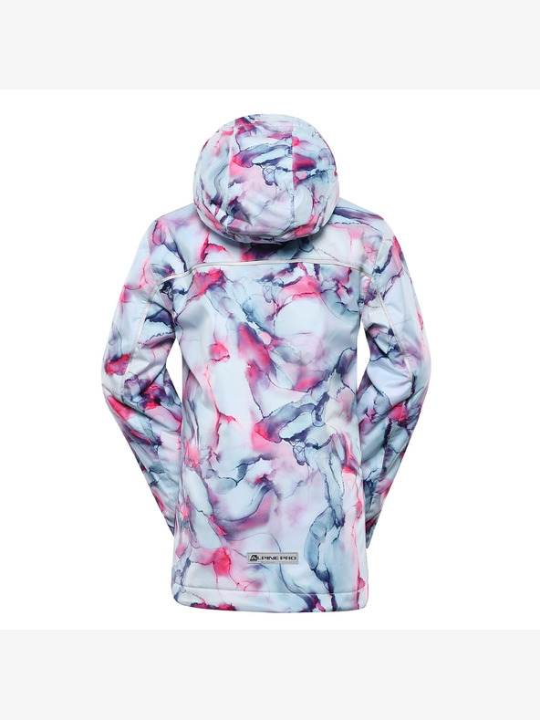 ALPINE PRO Dětská lyžařská bunda s membránou ptx ALPINE PRO EDERO aquamarine varianta pb