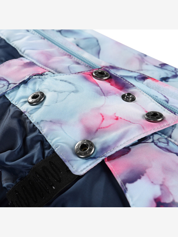 ALPINE PRO Dětská lyžařská bunda s membránou ptx ALPINE PRO EDERO aquamarine varianta pb