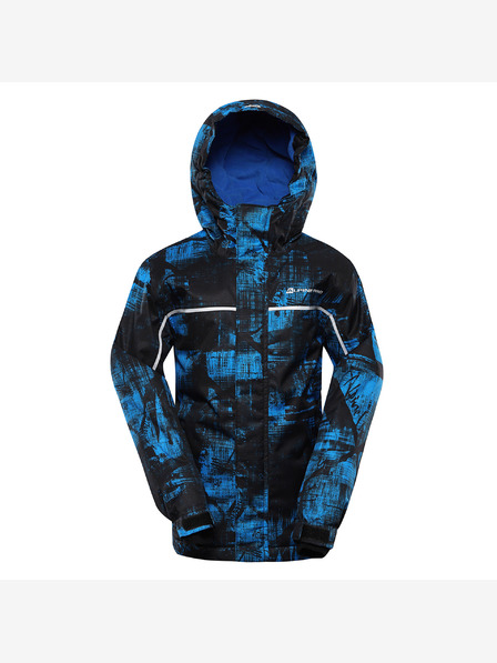 ALPINE PRO Dětská lyžařská bunda s membránou ptx ALPINE PRO EDERO electric blue lemonade varianta pa