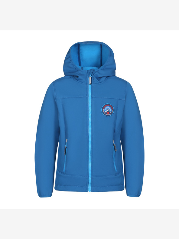 ALPINE PRO Dětská softshellová bunda s membránou ALPINE PRO OMANO mykonos blue