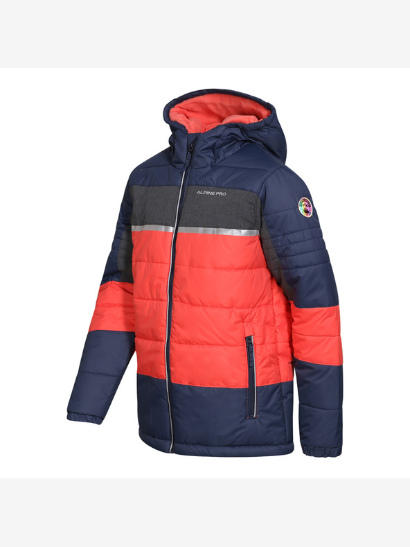 ALPINE PRO Dětská bunda ALPINE PRO JORGO cayenne