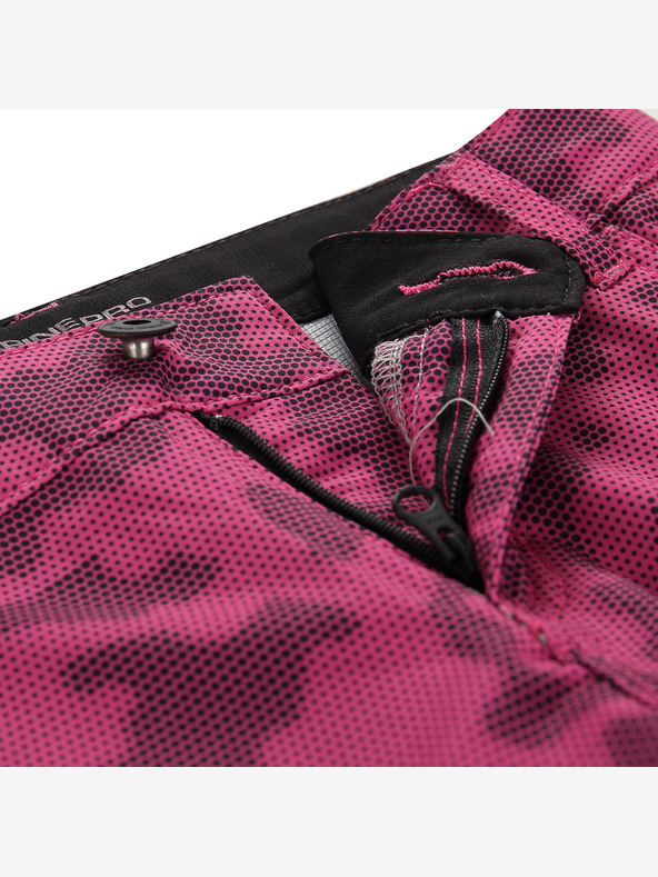 ALPINE PRO Dětské rychleschnoucí softshellové kraťasy ALPINE PRO TRENTO 2 magenta varianta pa