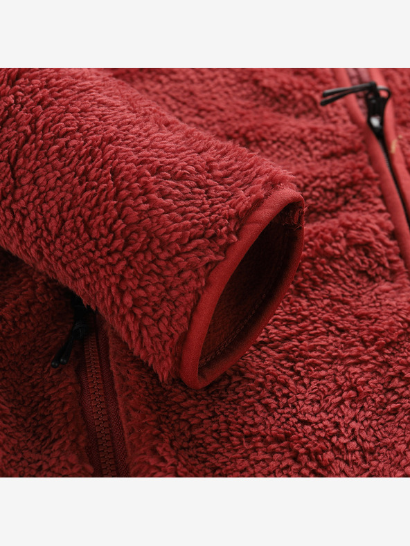 ALPINE PRO Dětská mikina supratherm ALPINE PRO FERADO merlot