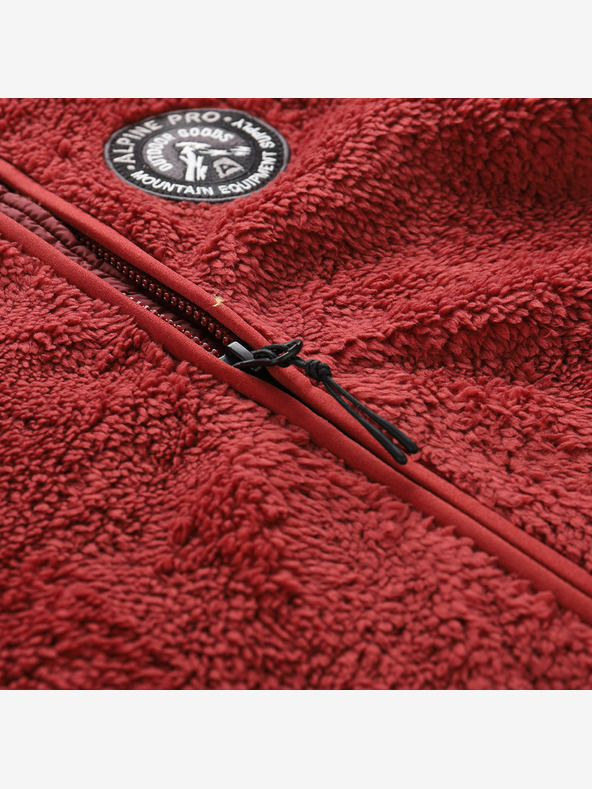 ALPINE PRO Dětská mikina supratherm ALPINE PRO FERADO merlot