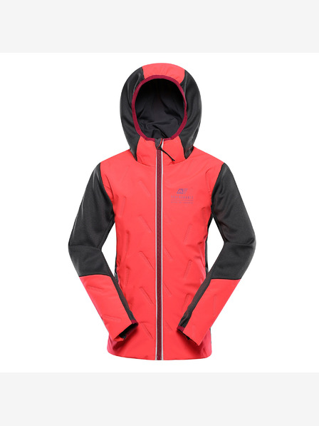 ALPINE PRO Dětská mikina s impregnací ALPINE PRO GOMARO diva pink