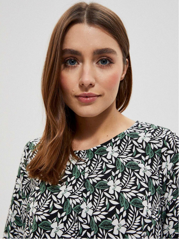 Moodo Obyčejná viskózová košile Moodo