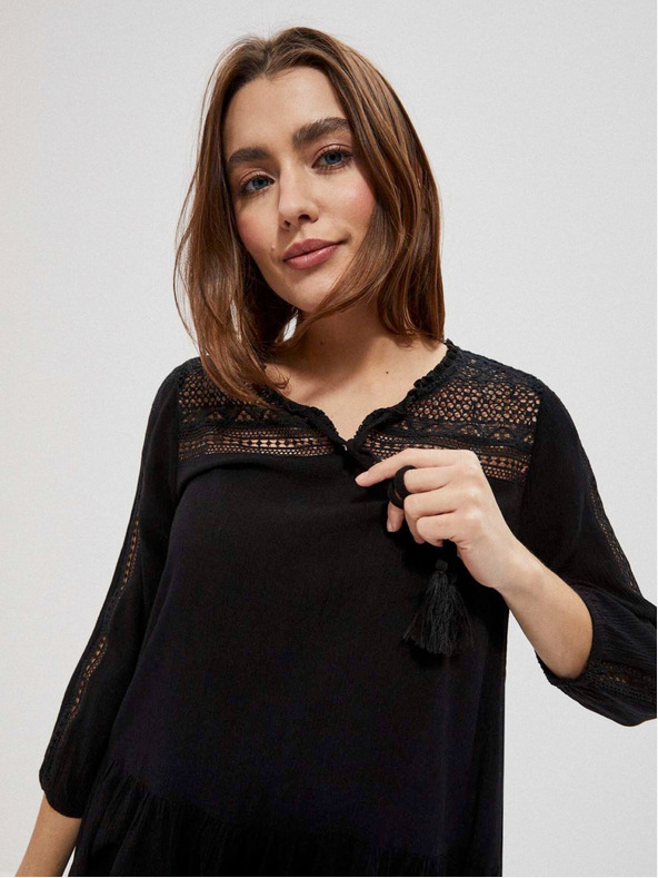 Moodo Košile s květinovým potiskem Moodo