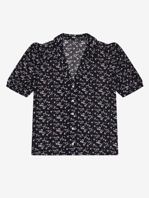 Moodo Viskózová halenka s třásněmi Moodo