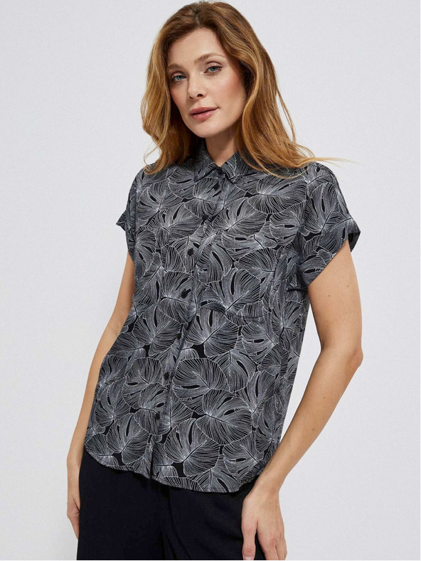 Moodo Halenka s nabíranými rukávy Moodo