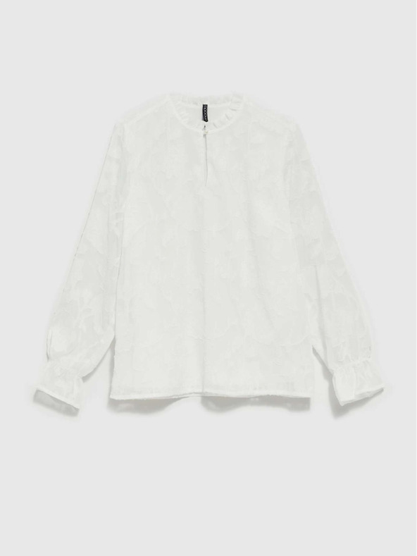 Moodo Bílá dámská halenka Moodo