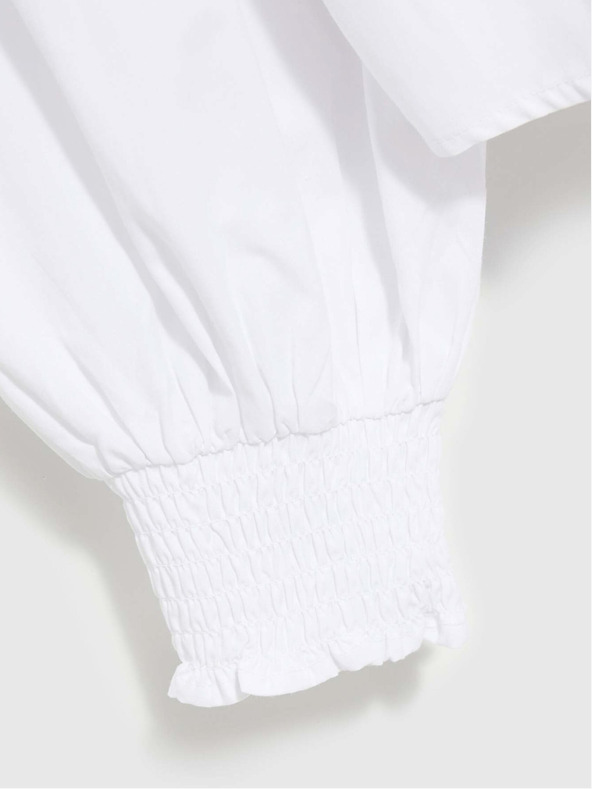 Moodo Bílá dámská košile Moodo