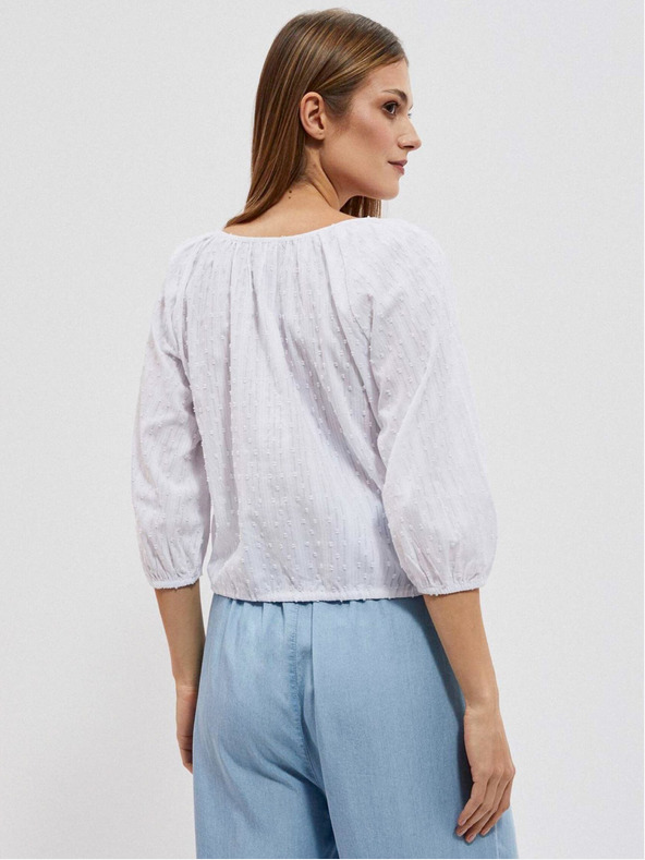 Moodo Bílá dámská halenka Moodo