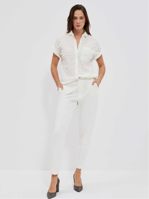 Moodo Bílá dámská halenka Moodo