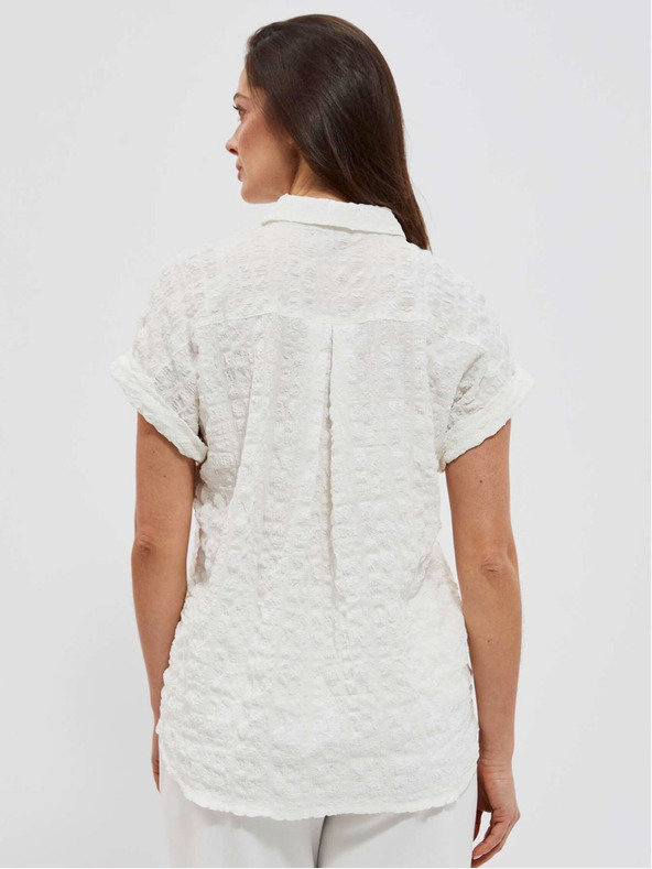 Moodo Bílá dámská halenka Moodo