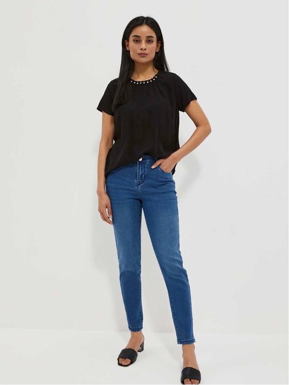 Moodo Černá dámská halenka Moodo