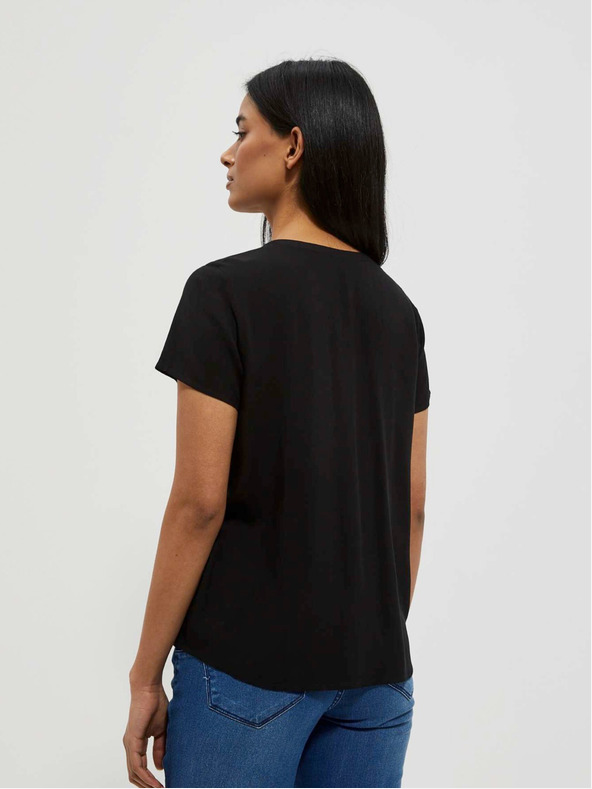 Moodo Černá dámská halenka Moodo