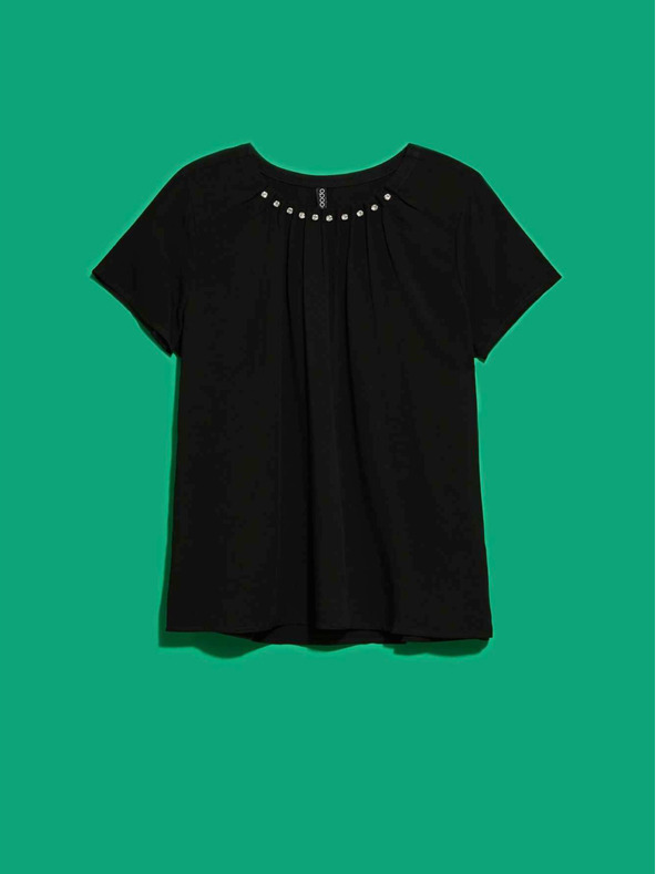 Moodo Černá dámská halenka Moodo