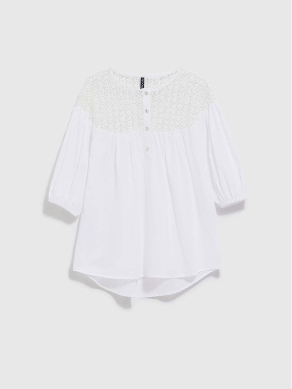 Moodo Bílá dámská halenka Moodo