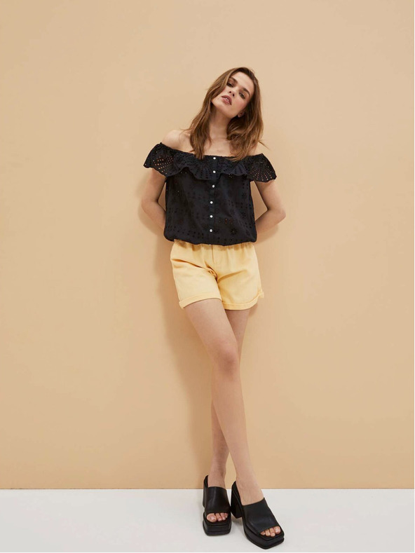 Moodo Černý dámský top Moodo