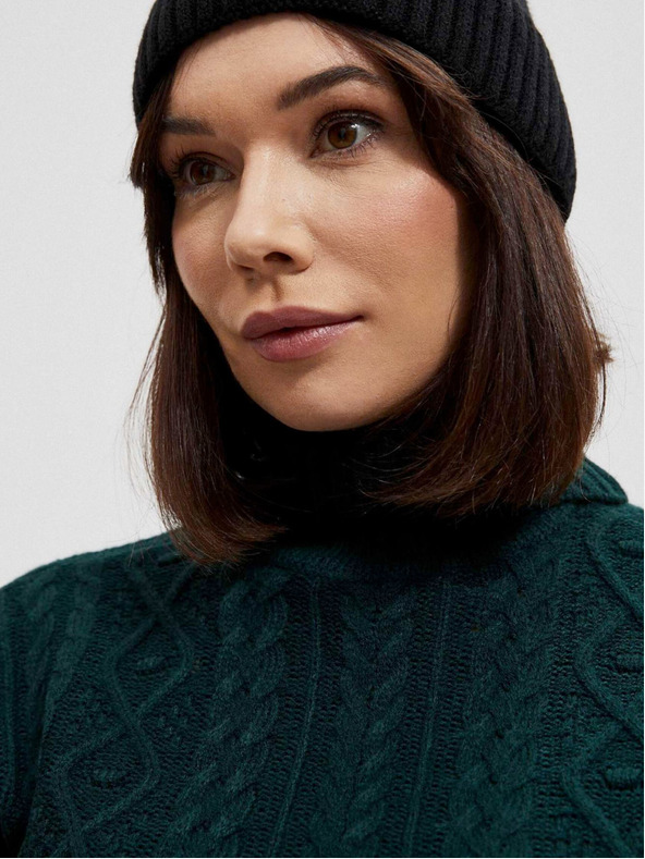 Moodo Černá dámská čepice Moodo