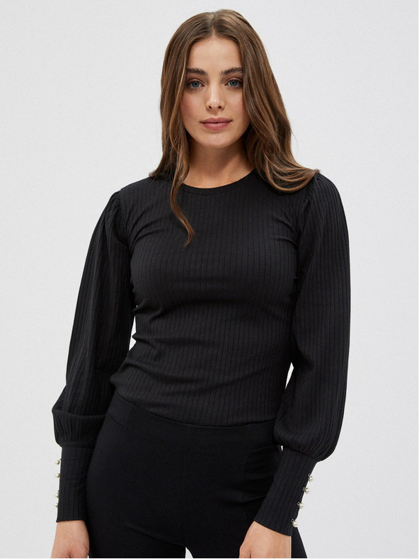 Moodo Černá dámská halenka Moodo