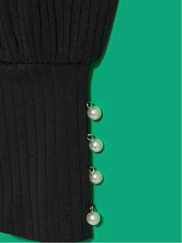 Moodo Černá dámská halenka Moodo