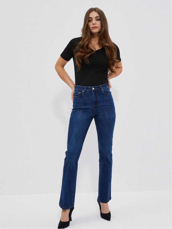 Moodo Černé dámské tričko Moodo