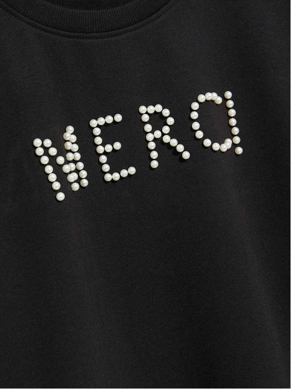 Moodo Černá dámská mikina Moodo