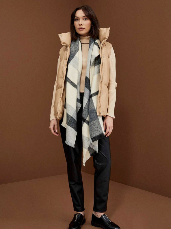 Moodo Checked scarf