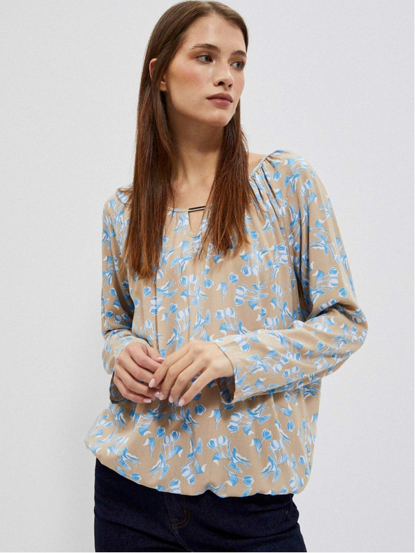 Moodo Dámská květovaná košile Moodo